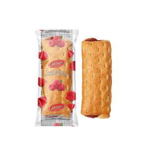 булочка слоённая c малиной 0.075кг