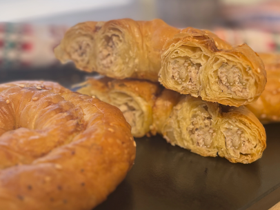 Плацинда с куринным мясом