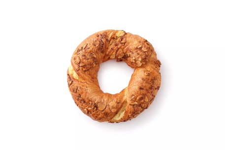 Covrigi cu crema de vanilie si migdale 0.100kg